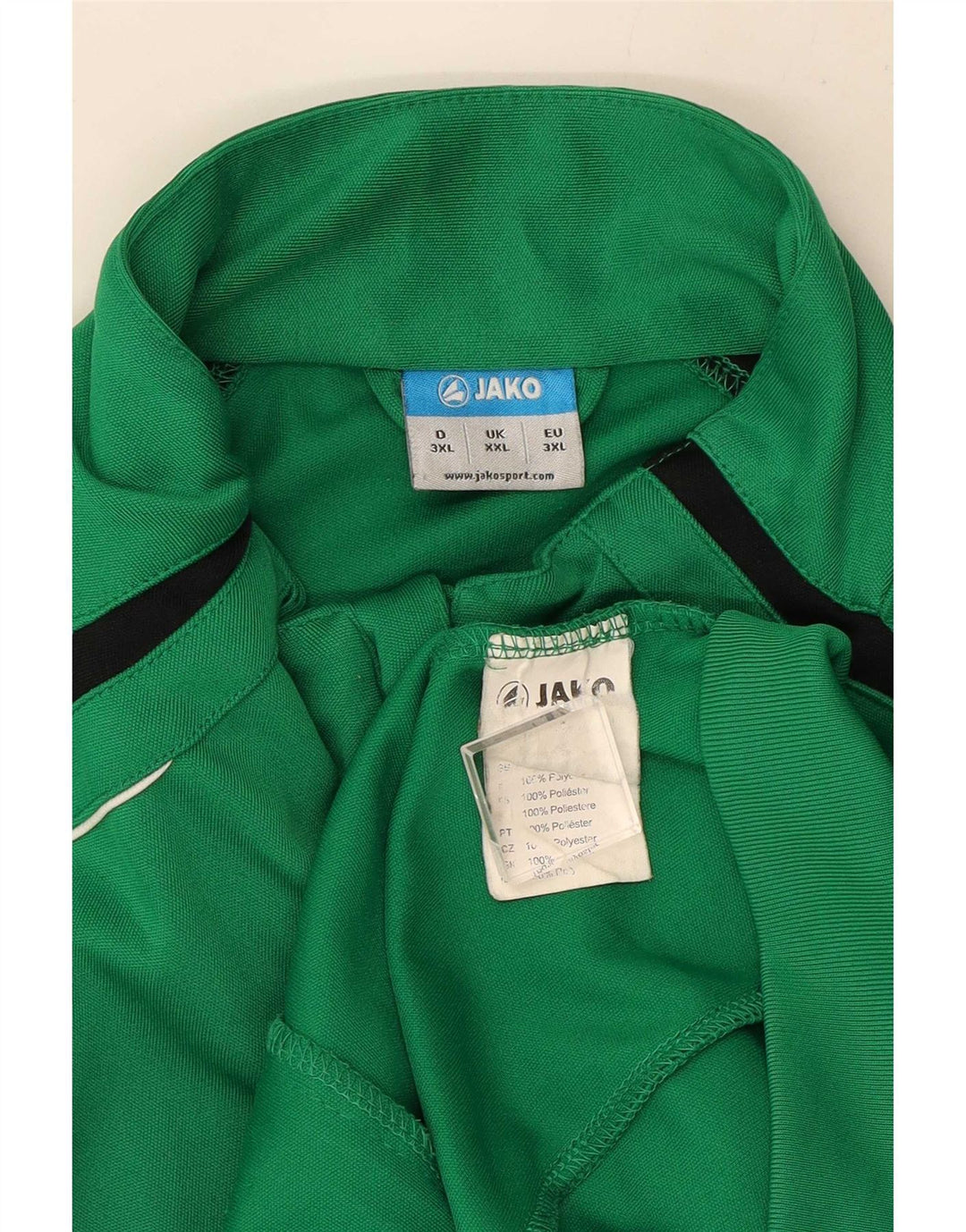 Giacca da tuta da uomo Jako 2XL verde poliestere
