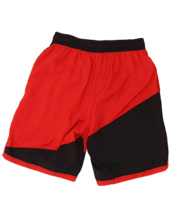 Pantaloncini sportivi Nike da uomo con grafica XL in nylon color block rosso
