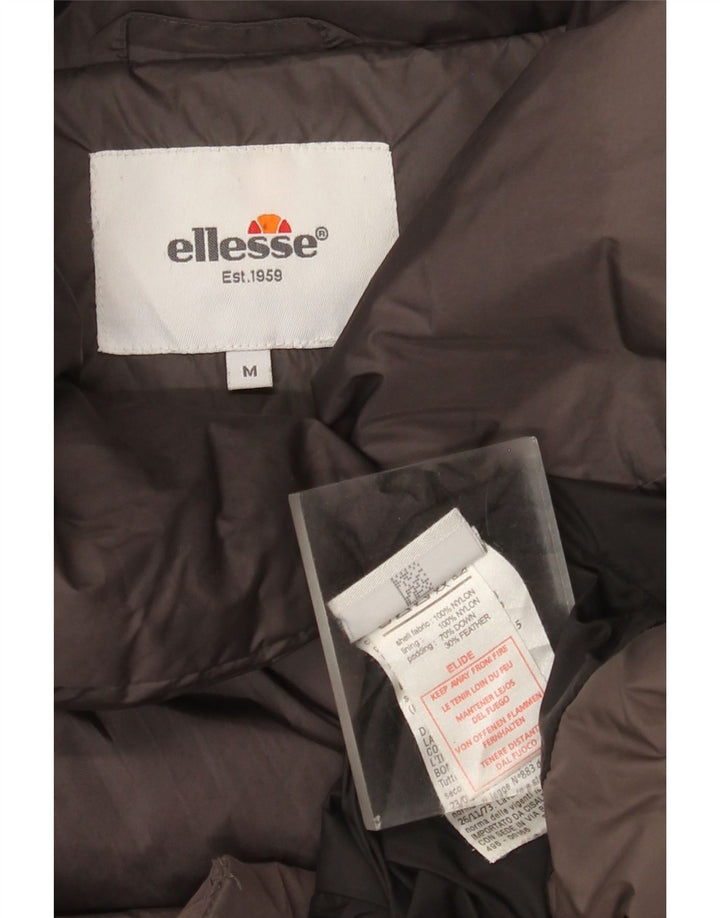 Giacca imbottita da donna Ellesse UK 14 Nylon grigio medio