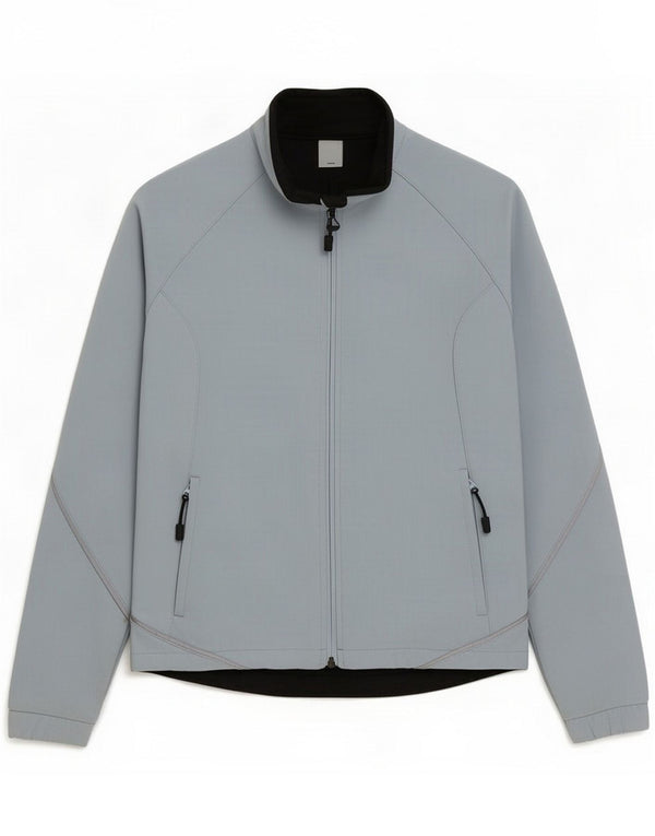 Giacca superiore della tuta da donna Nike US 8/10 poliestere blu medio