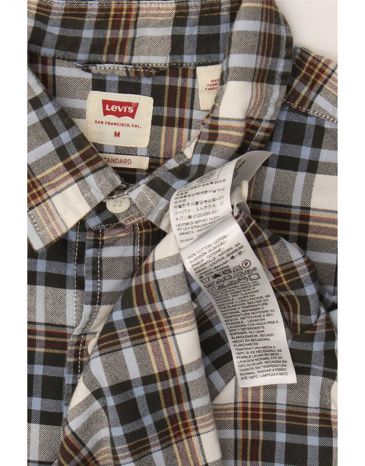 Camicia Levi's da uomo vestibilità standard in cotone a quadri multicolore medio
