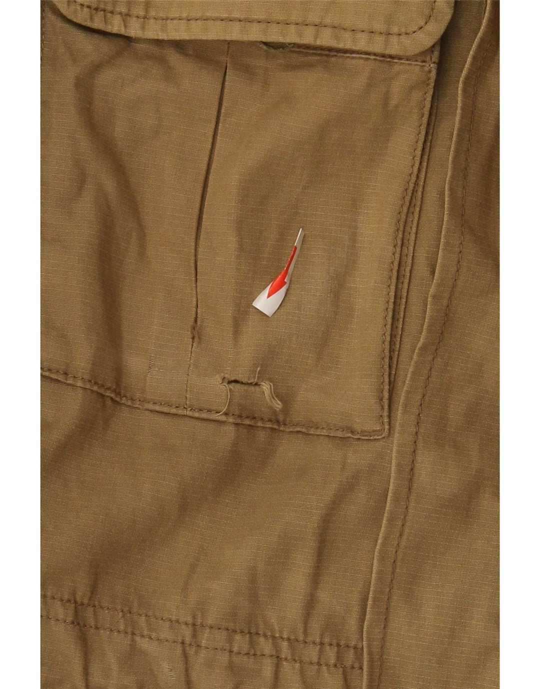 Giacca da uomo con cappuccio Timberland UK 36 piccola in cotone kaki