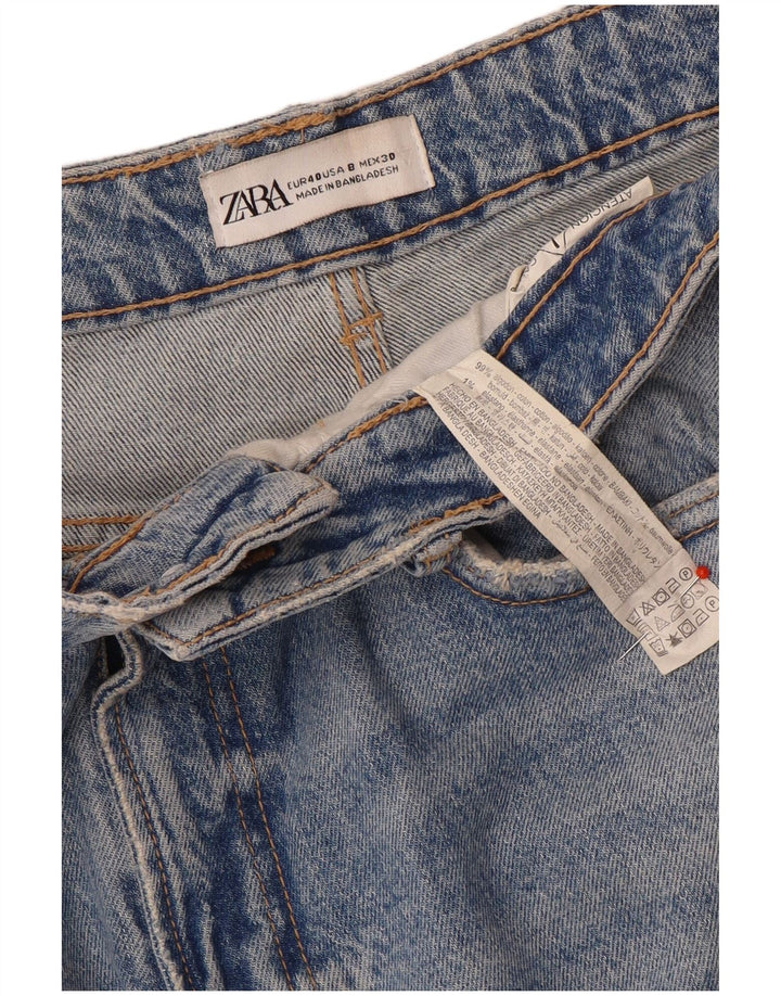 Jeans affusolati da donna Zara EU 40 medio W30 L28 cotone blu