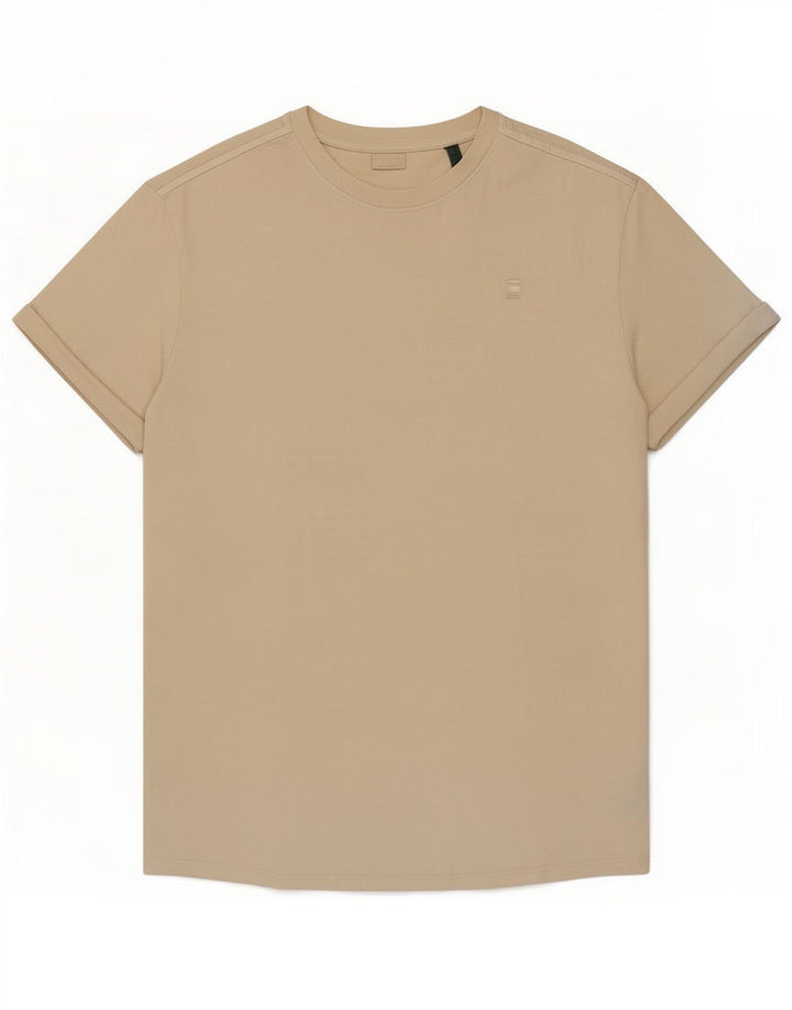 T-shirt da uomo G-Star Top grande in cotone beige