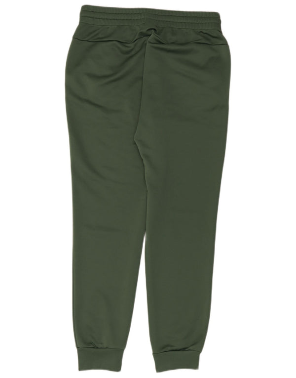 Pantaloni da tuta da uomo Adidas Joggers UK 12/14 Poliestere verde medio