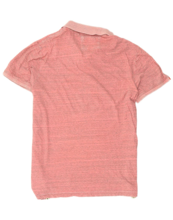Polo da uomo Superdry 2XL cotone screziato rosa