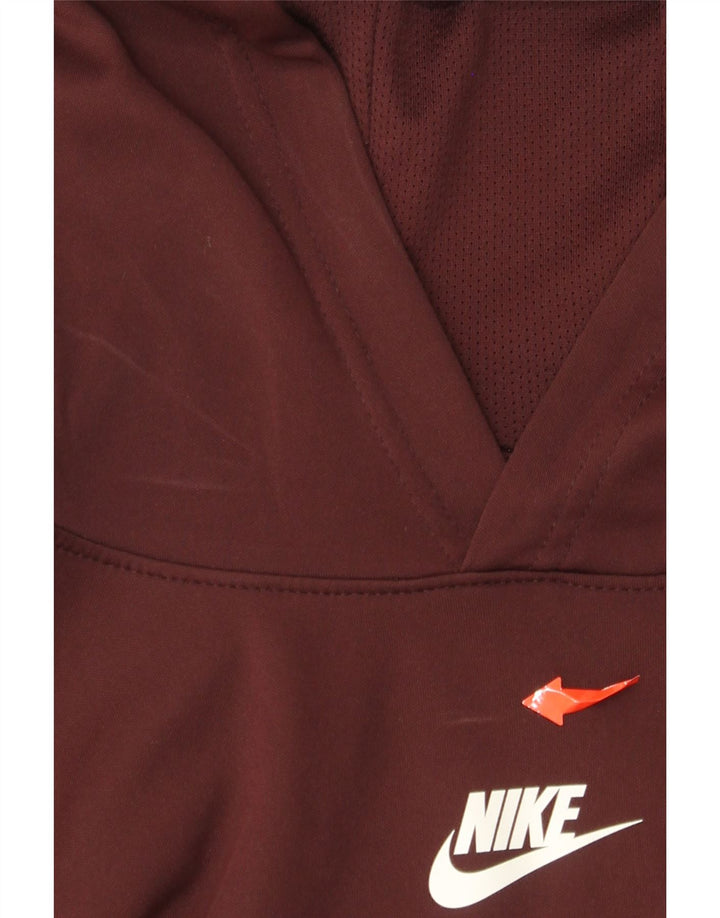 Felpa con cappuccio grafica NIKE per ragazzi 12-13 anni Large color bordeaux