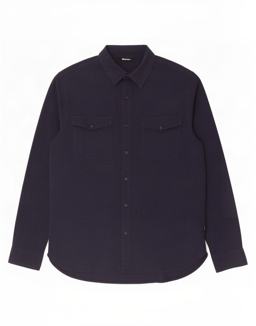 Camicia da uomo Rohan grande lino blu navy