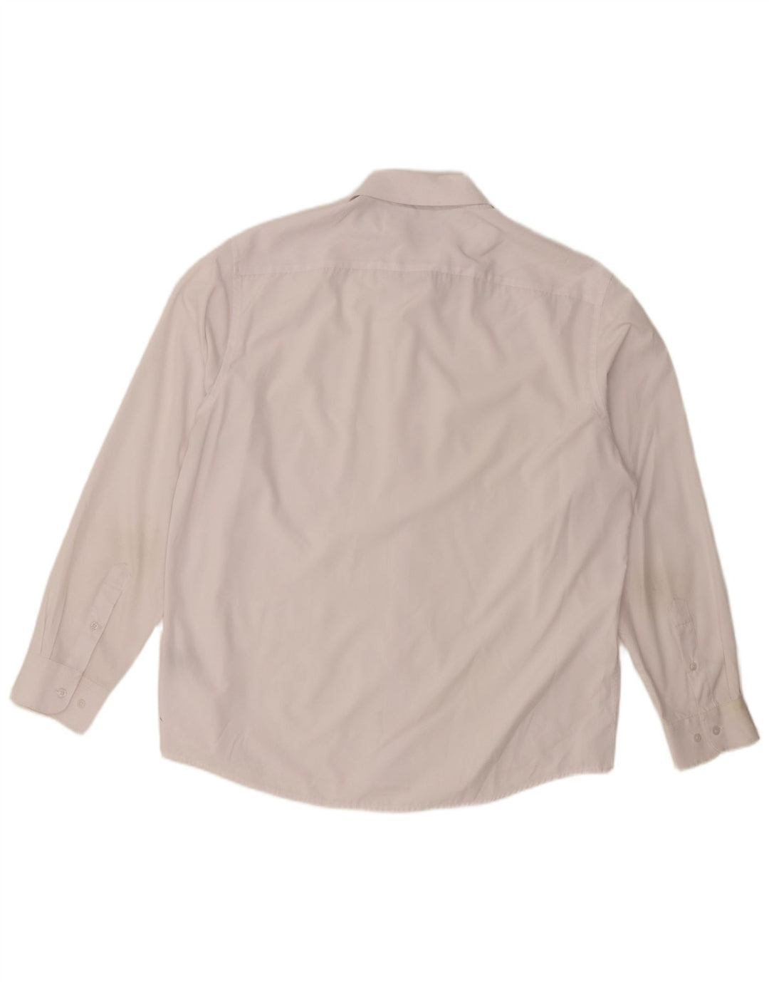 Camicia da uomo slim fit Nautica taglia 17 1/2 XL poliestere bianco