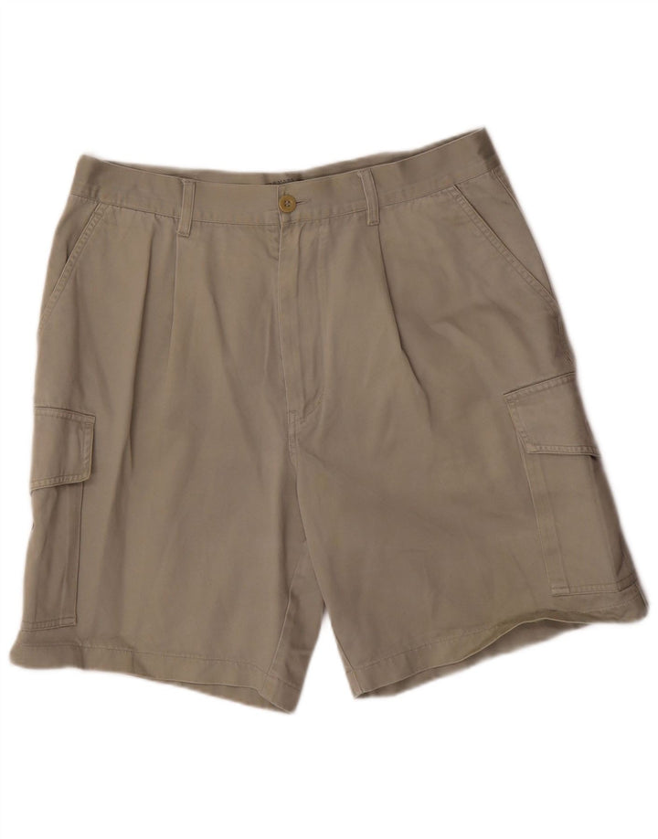 Pantaloncini cargo da uomo Rifle W36 grandi in cotone grigio