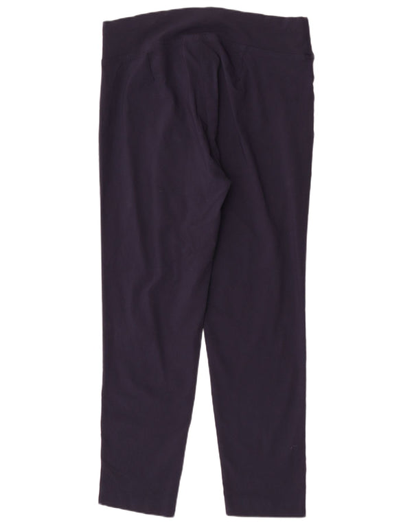 Pantaloni casual affusolati da donna Marks & Spencer UK 18 XL W36 L29 Blu navy