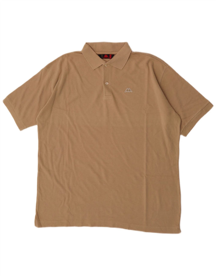 Polo Kappa Uomo 2XL Cotone Beige