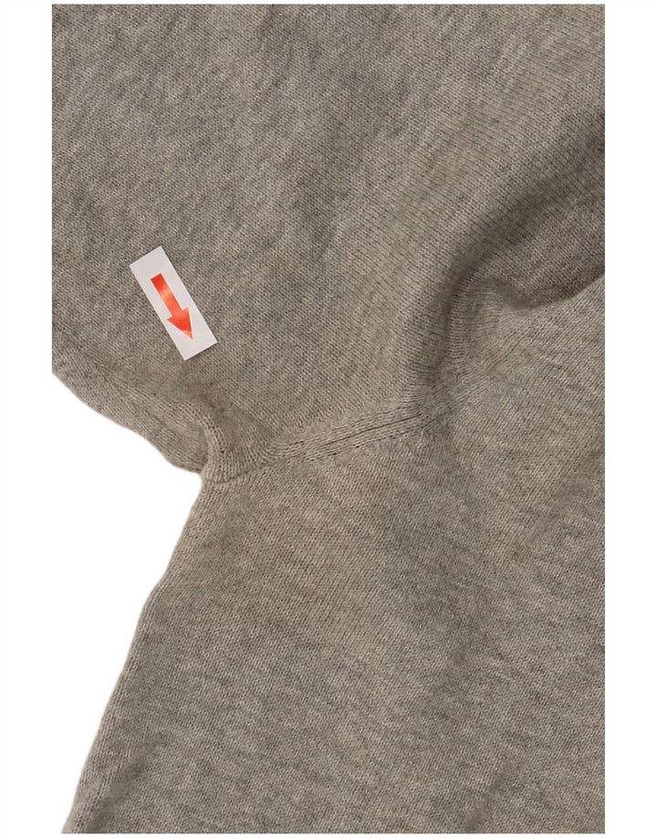 Jack & Jones Maglione da uomo con scollo a V XL in cotone grigio