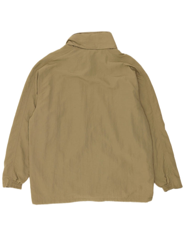 Giacca antipioggia da uomo Diadora con vestibilità ampia con cappuccio UK 36 Small Khaki Poliammide