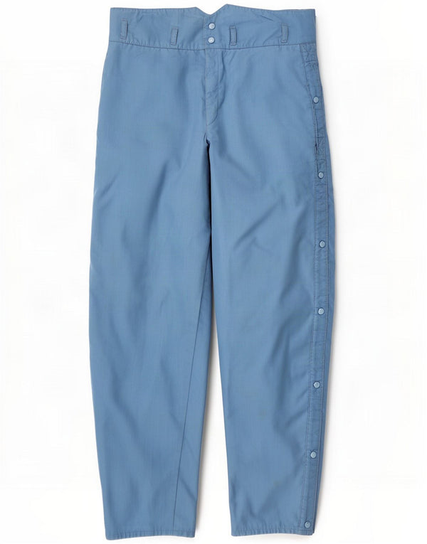 Vintage Womens High Waist Tapered Trousers Medium W32 L30 Blue