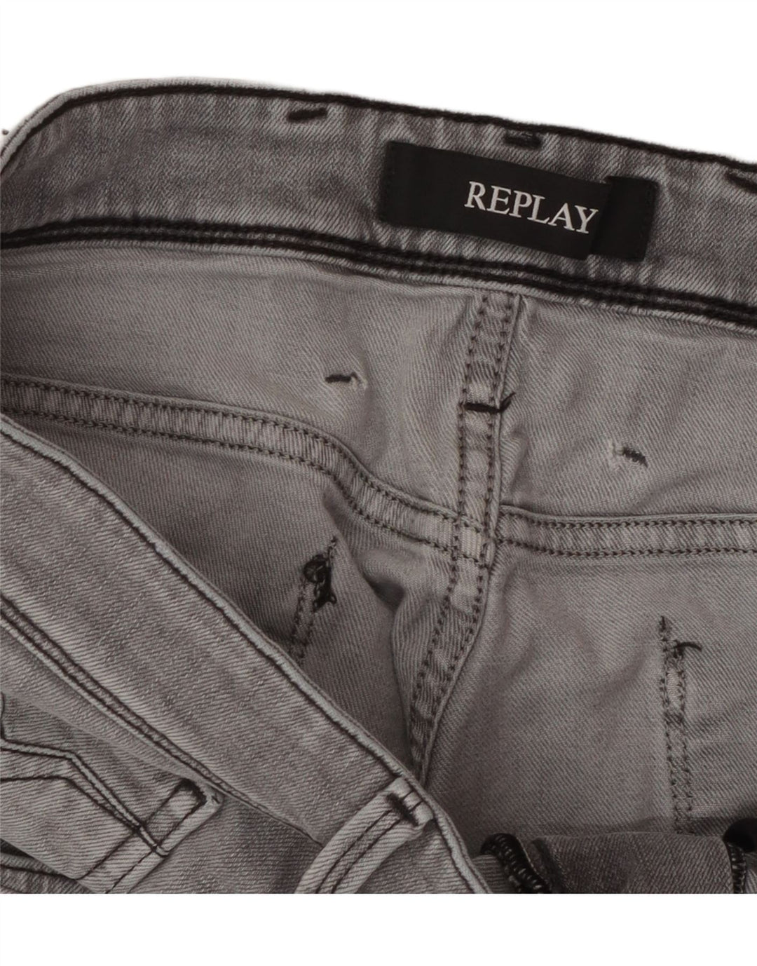 REPLAY Jeans slim da uomo Anbass W34 L31 Grigi