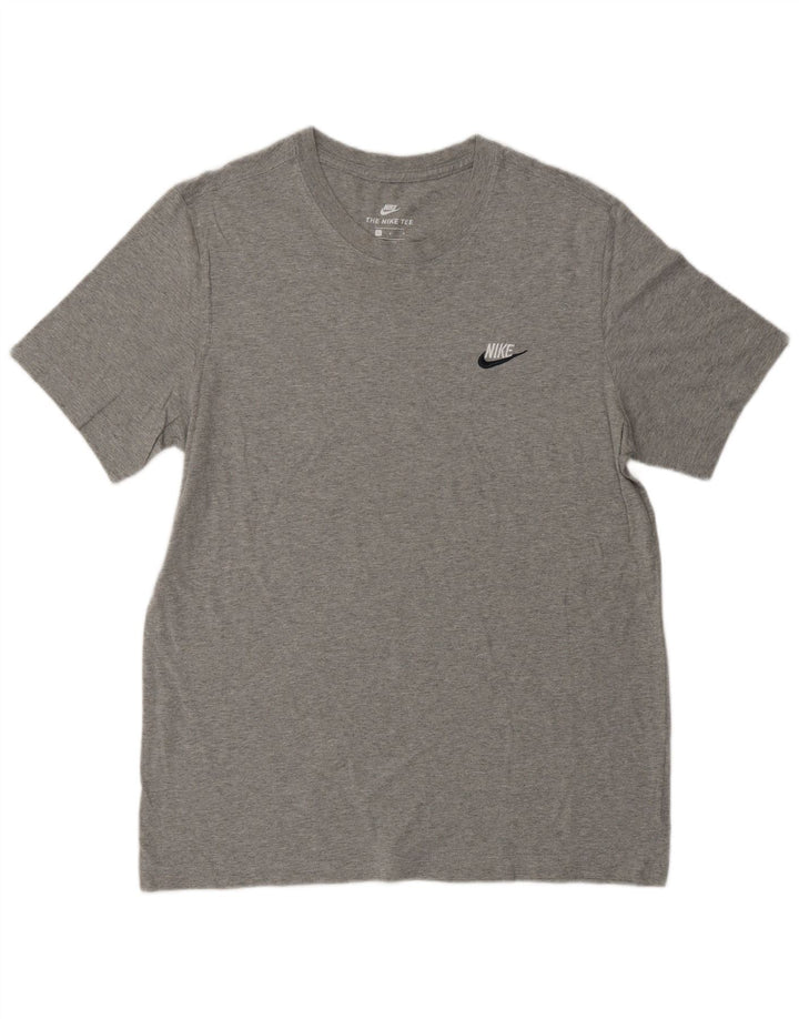 T-shirt NIKE da uomo dal taglio atletico, grande, grigia