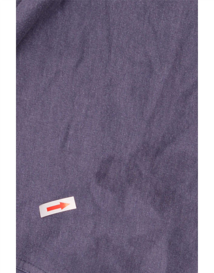 Felpa Reebok da uomo in cotone viola medio