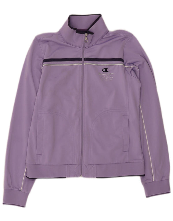 Top tuta da ragazza Champion 11-12 anni Large Viola Colourblock Poliestere