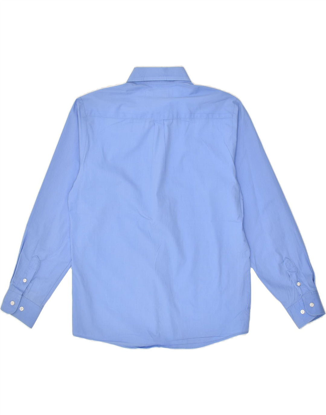 CHAPS Boys Shirt 15-16 Years Blue Cotton | Vintage Chaps | Thrift | Second-Hand Chaps | Used Clothing | Messina Hembry 
