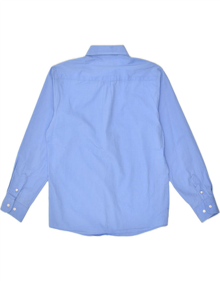 CHAPS Boys Shirt 15-16 Years Blue Cotton | Vintage Chaps | Thrift | Second-Hand Chaps | Used Clothing | Messina Hembry 