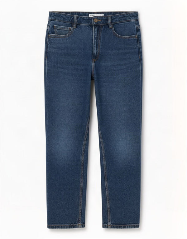 Zara Womens Tapered Jeans EU 38 Small W28 L27 Blue Cotton