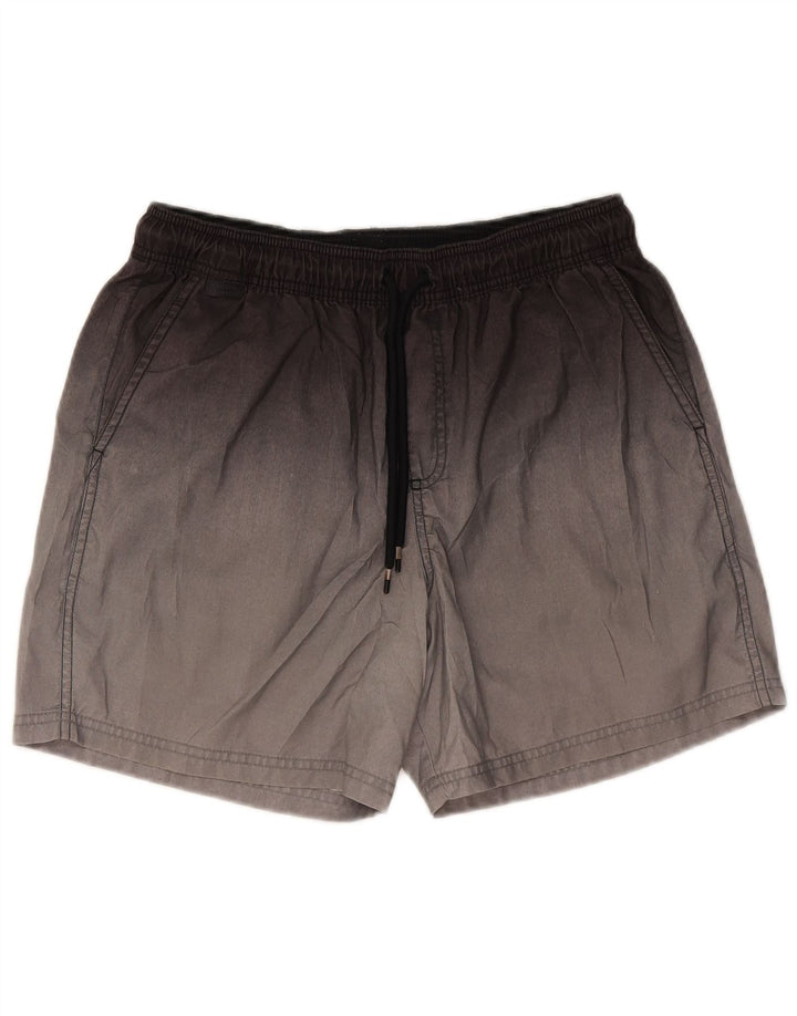 Pantaloncini da bagno da uomo Marks & Spencer Poliestere color block grigio medio
