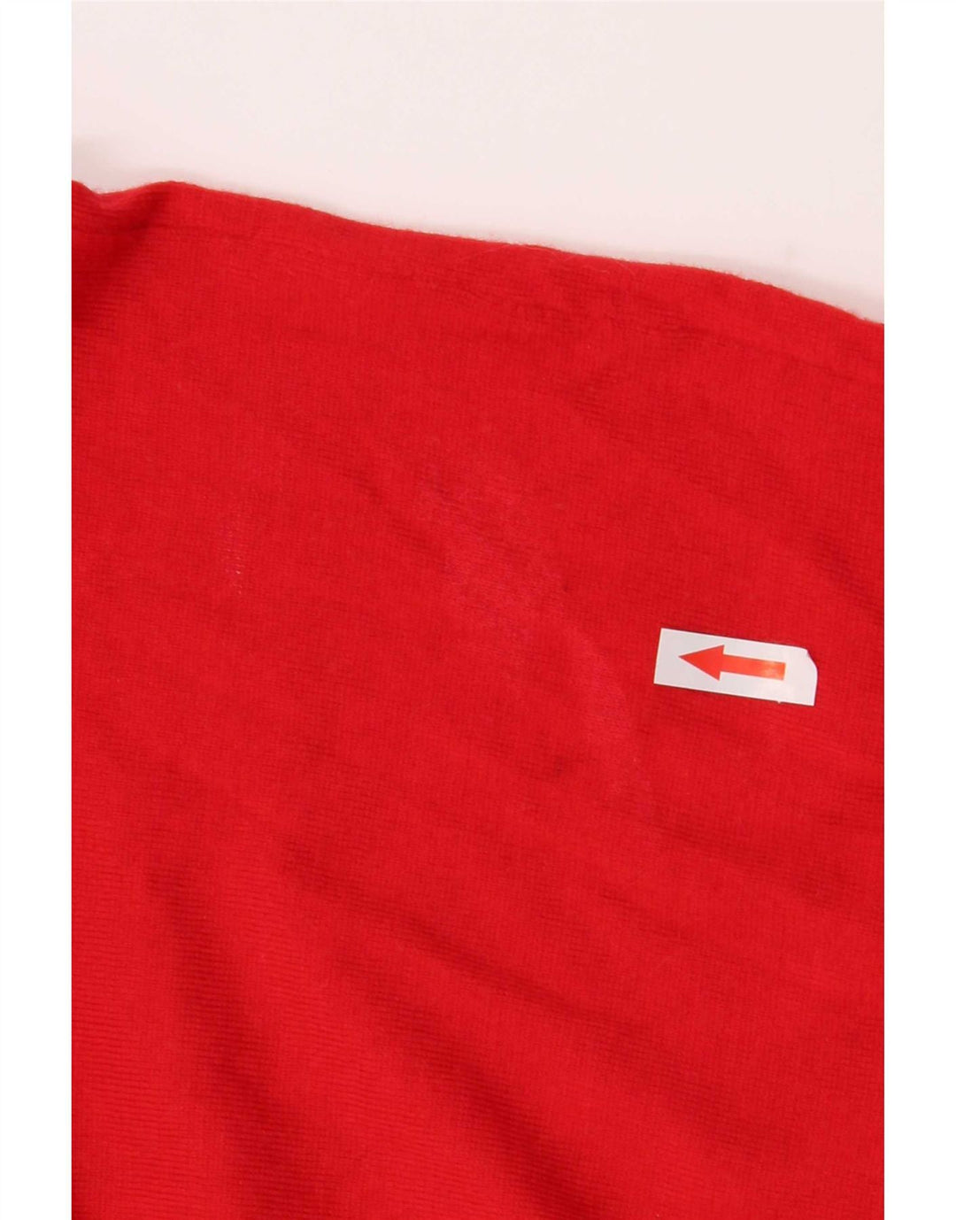 Maglione maglione a collo alto da donna Marks & Spencer UK 12 rosso medio