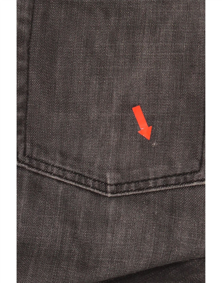 Jeans dritti da uomo Gap W36 L34 cotone chiazzato grigio
