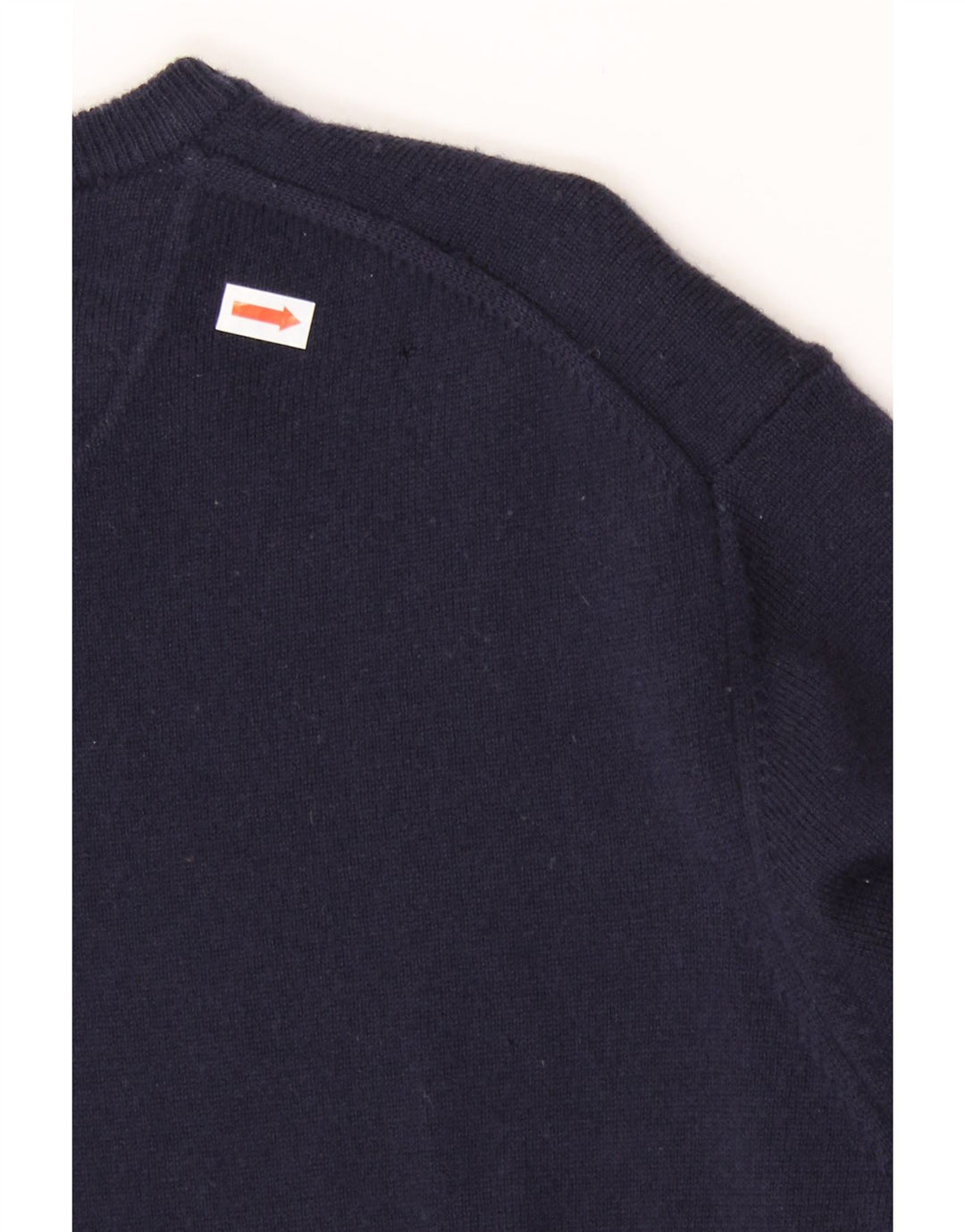 HENRY COTTONS Maglione da uomo con scollo a V grande blu navy