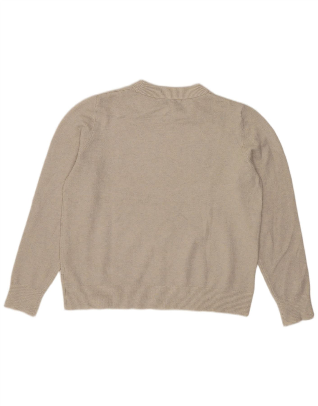 Maglione maglione girocollo da donna Marks & Spencer UK 14 Beige medio