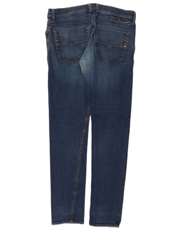 DIESEL Jeans slim da uomo Tepphar Carrot W33 L32 cotone blu
