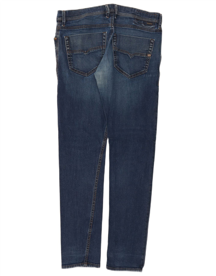 DIESEL Jeans slim da uomo Tepphar Carrot W33 L32 cotone blu