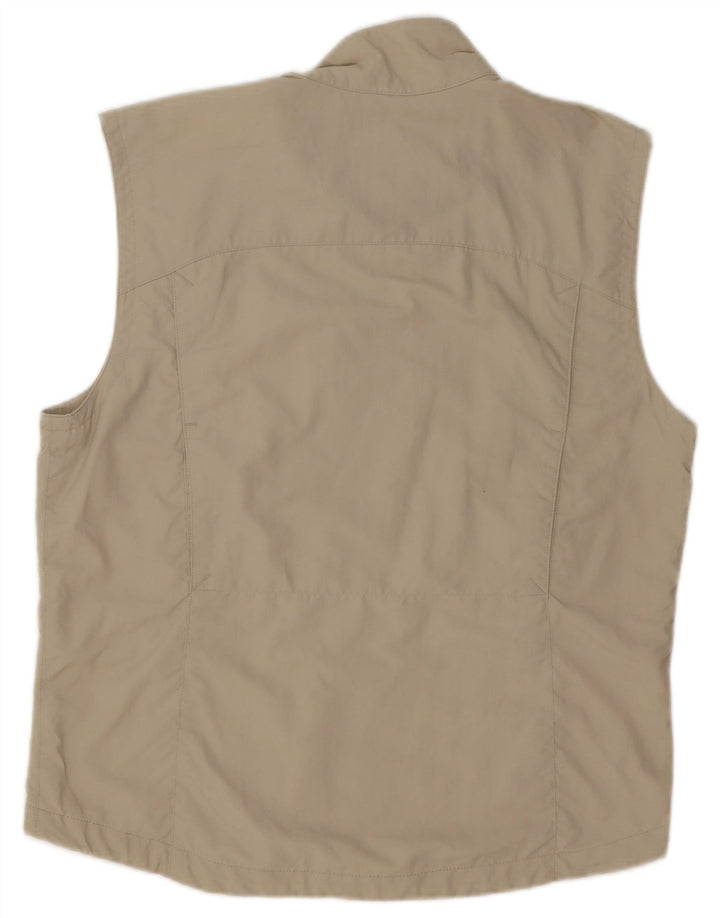 Giacca da ginnastica senza maniche da uomo Jack Wolfskin UK 36/38 Beige medio