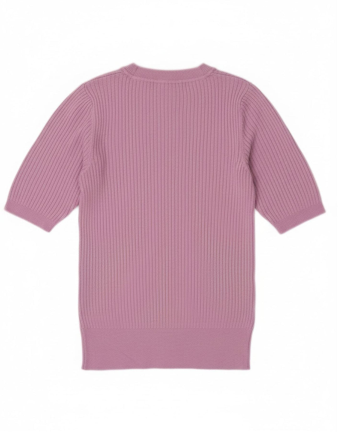 Maglione maglione girocollo da donna Marks & Spencer UK 8 piccolo viola