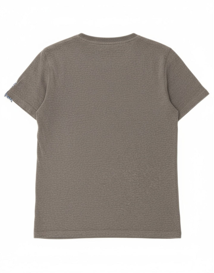 SUPERDRY Mens Graphic T-Shirt Top Medium Grey