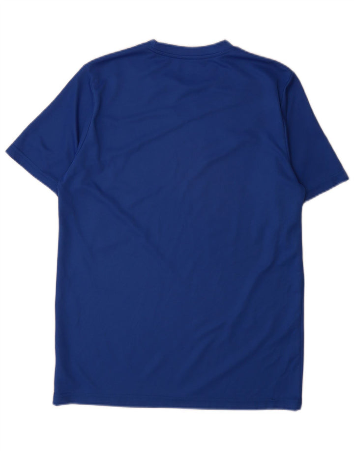 T-shirt da uomo Puma Top Small blu color block