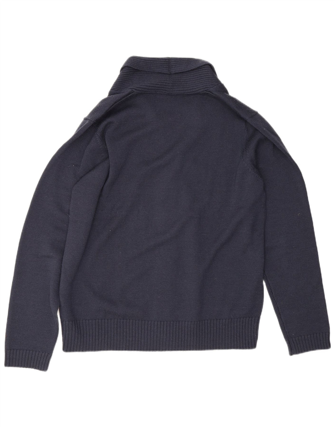 Maglione cardigan da uomo LIU JO XL blu navy in lana