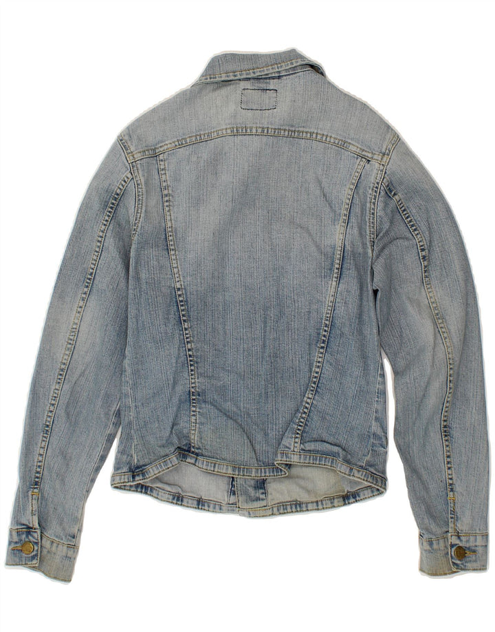LEE Girls Denim Jacket 9-10 Years Large Blue Cotton Vintage Lee and Second-Hand Lee from Messina Hembry 