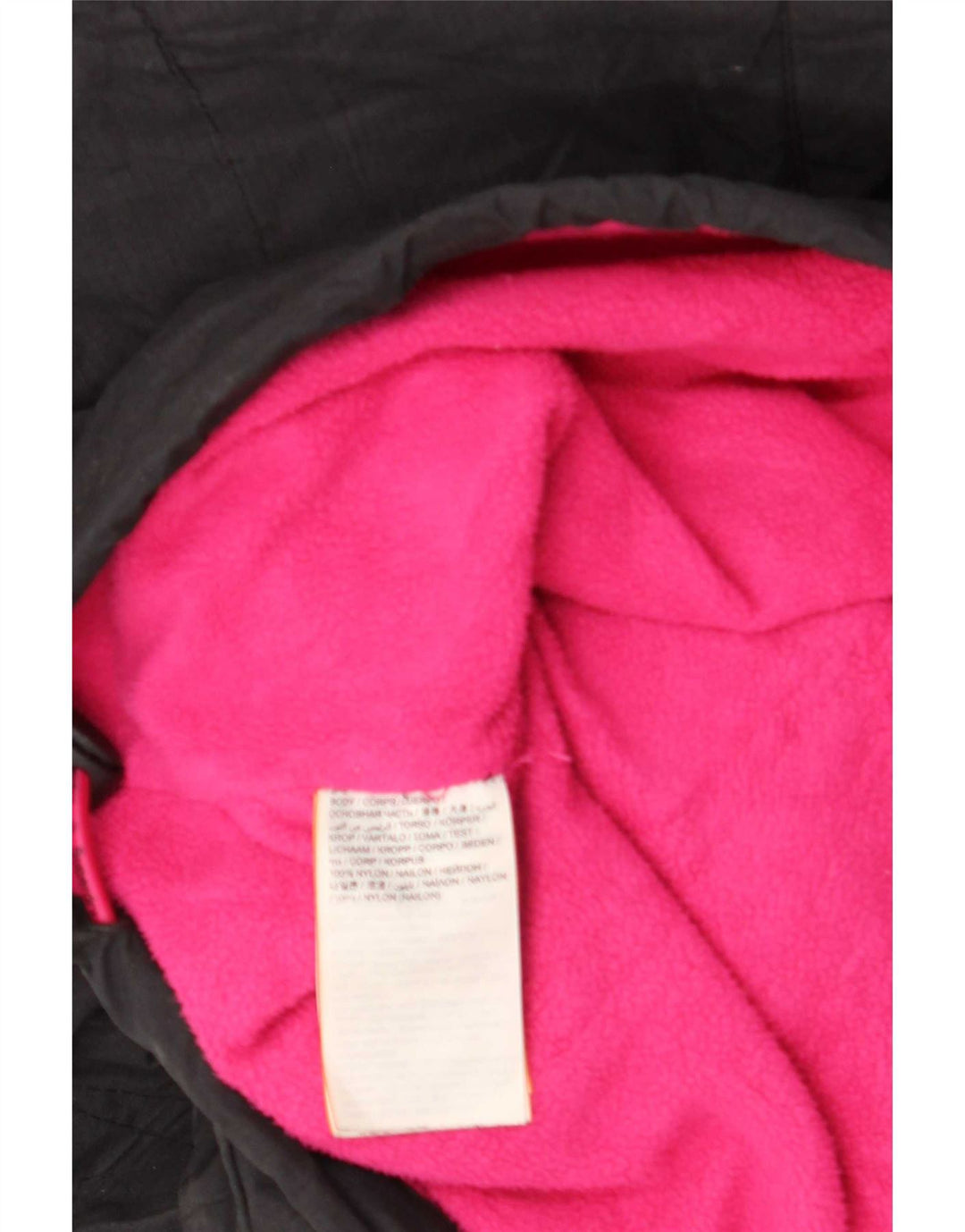 Giacca a vento grafica da donna Superdry Windcheater UK 16 grande nera