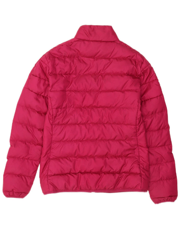 Giacca imbottita da donna Adidas UK 8/10 Small Rosa Poliestere