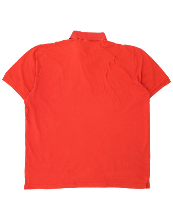 Polo da uomo Hugo Boss 2XL in cotone rosso