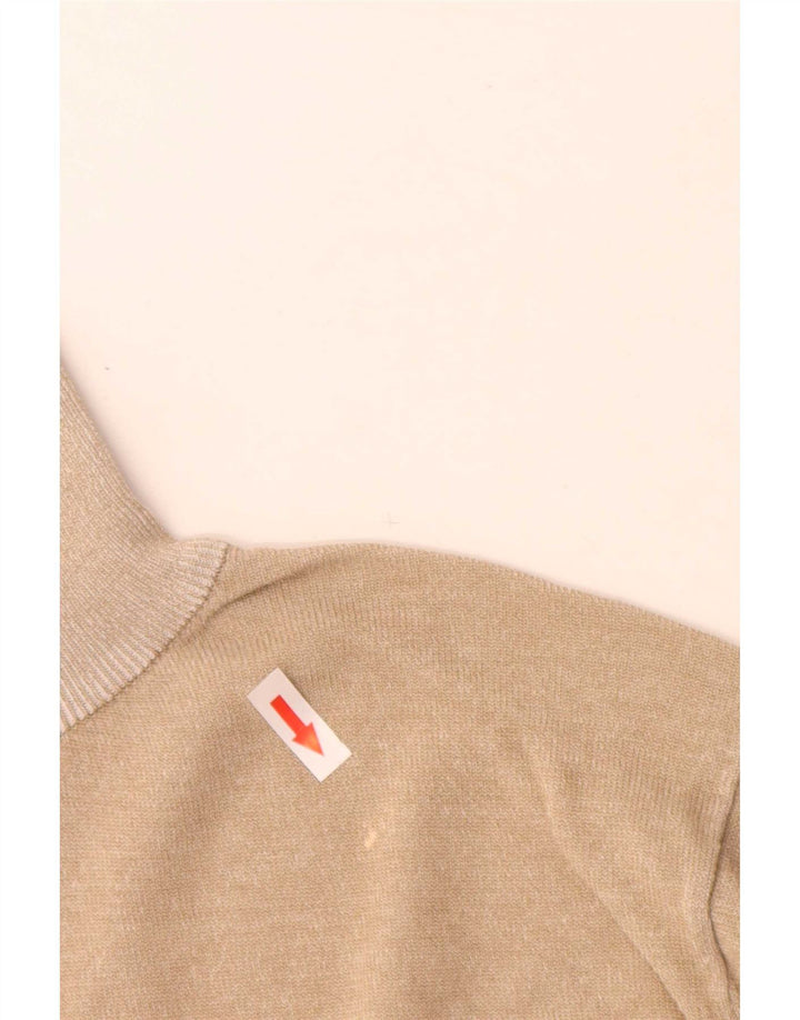 Calvin Klein Jeans Uomo Cardigan Maglione Grande Cotone Beige