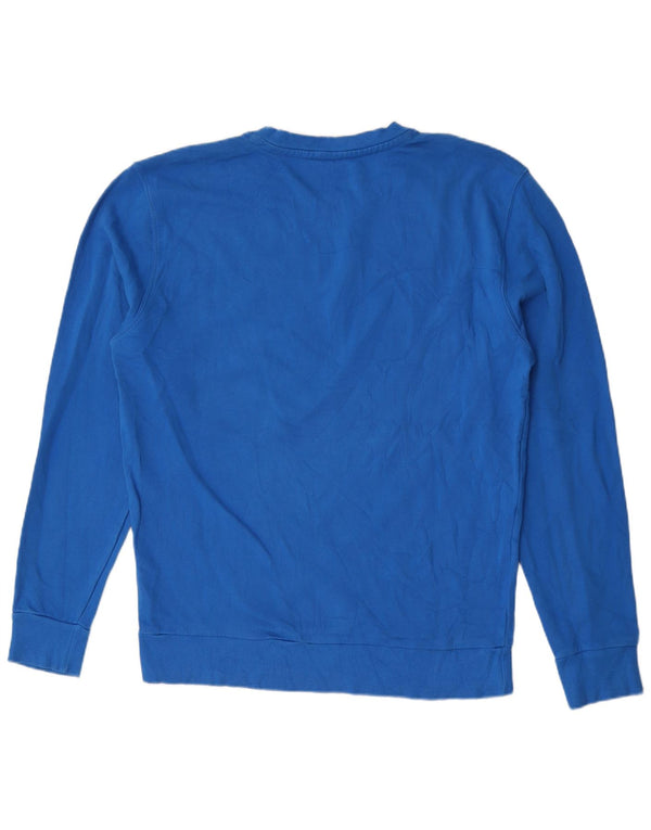 Felpa grafica da uomo North Sails Maglione grande in cotone blu