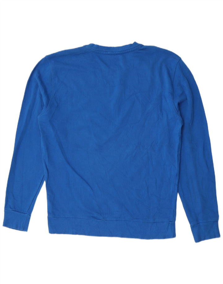 Felpa grafica da uomo North Sails Maglione grande in cotone blu