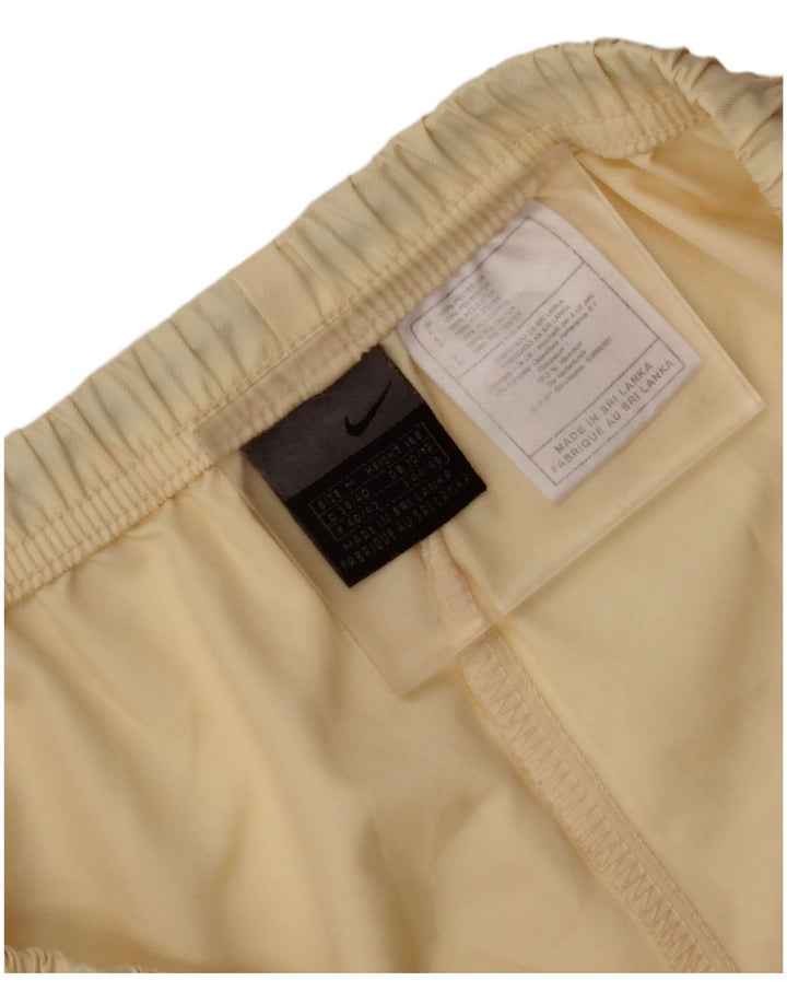 Pantaloncini sportivi da donna NIKE UK 10/12 Poliestere beige medio