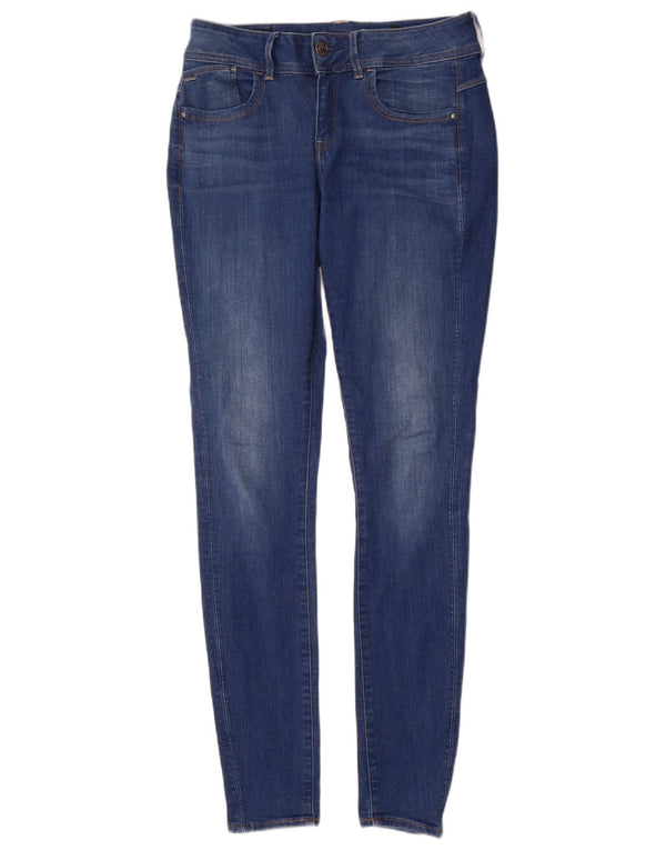 Jeans skinny G-Star da donna Lynn a vita media W30 L34 cotone blu