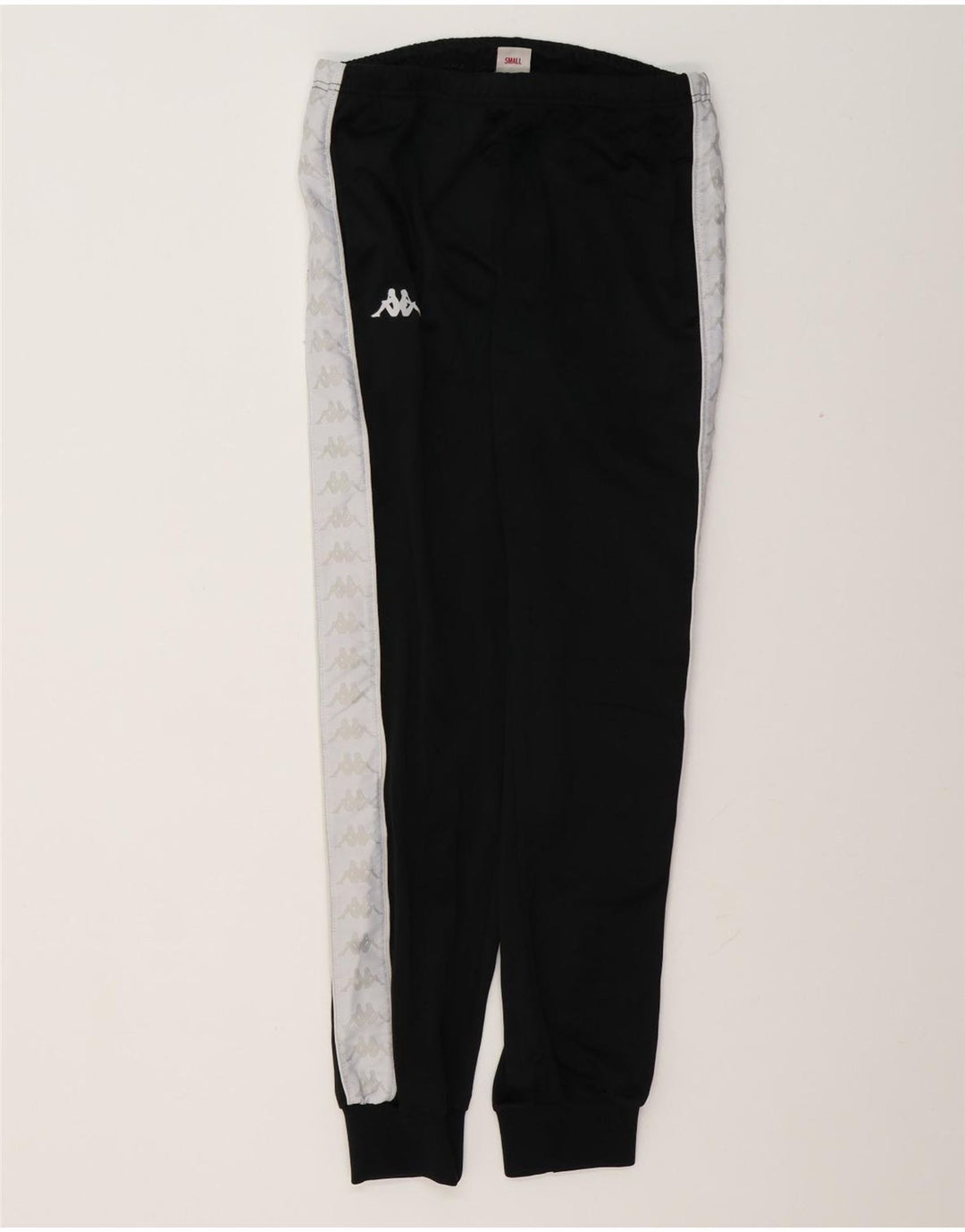 Pantaloni da tuta con grafica Kappa da uomo Joggers Small Black Colourblock