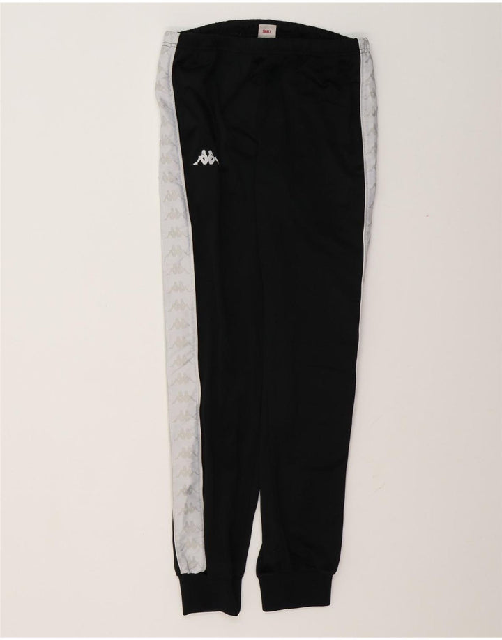 Pantaloni da tuta con grafica Kappa da uomo Joggers Small Black Colourblock