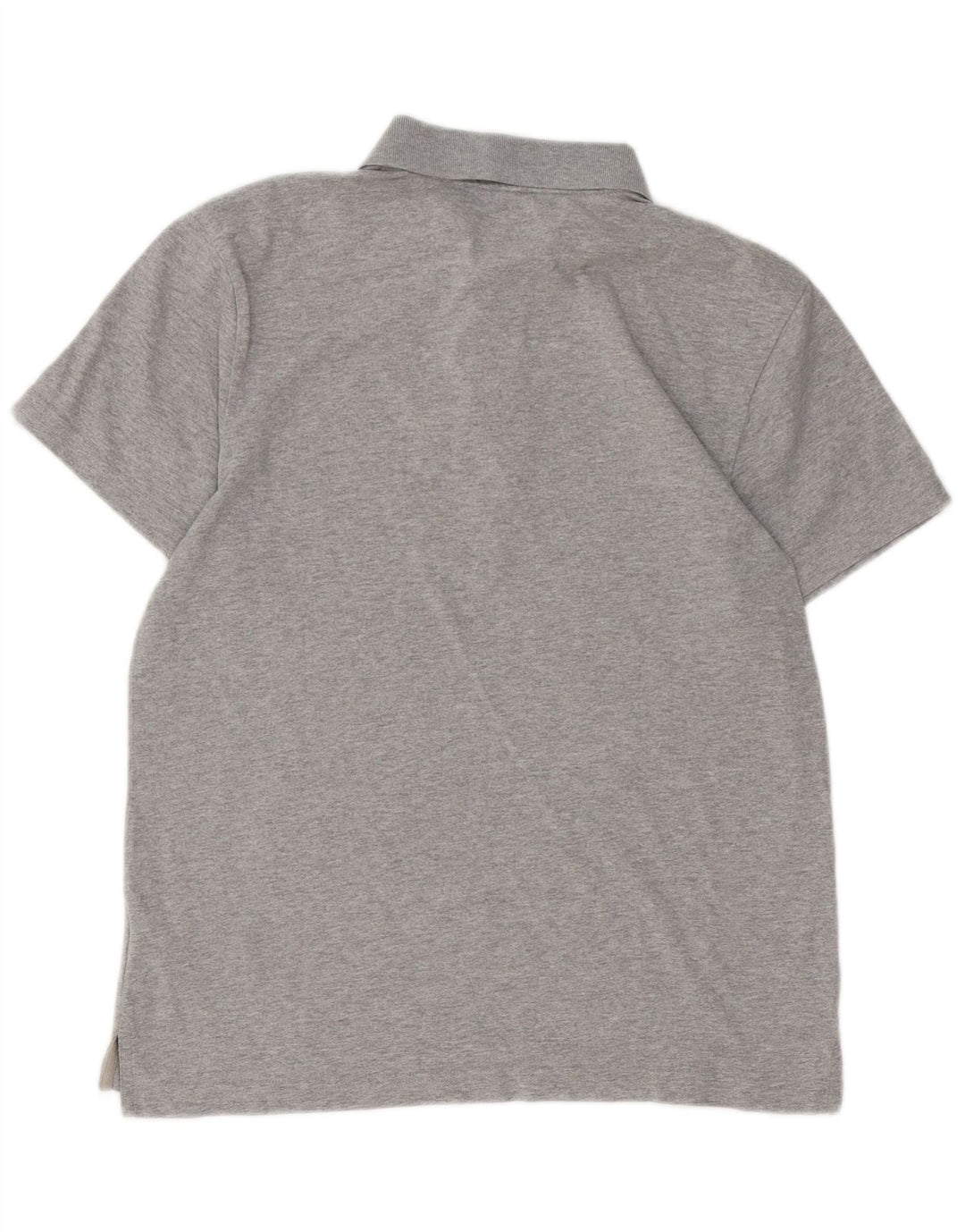 Polo Nike da uomo in cotone grigio medio
